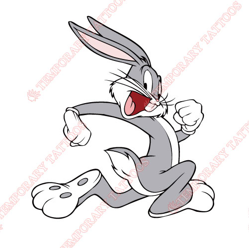 Bugs Bunny Customize Temporary Tattoos Stickers NO.648